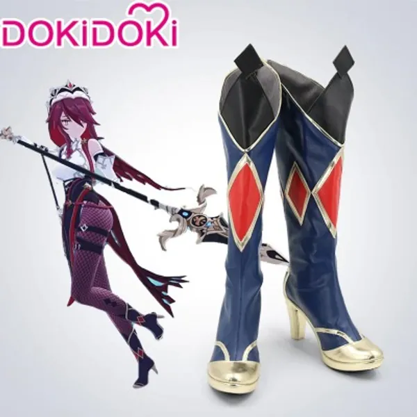 Game Genshin Impact Rosaria Shoes