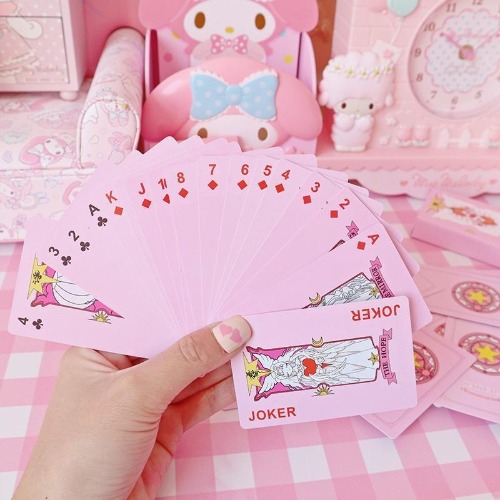 Magical Playing Cards - Light Pink Card Set