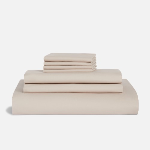 Luxe Sateen Hardcore Sheet Bundle | Pebble / Queen