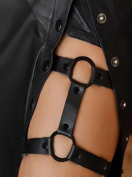 Oberschenkelkette mit O-Ring Dekor