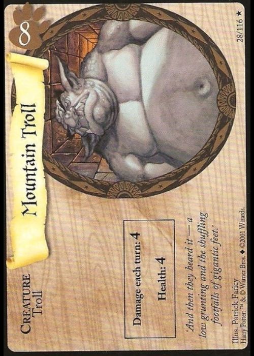 Mountain Troll - Base Set #28/116 - Near Mint