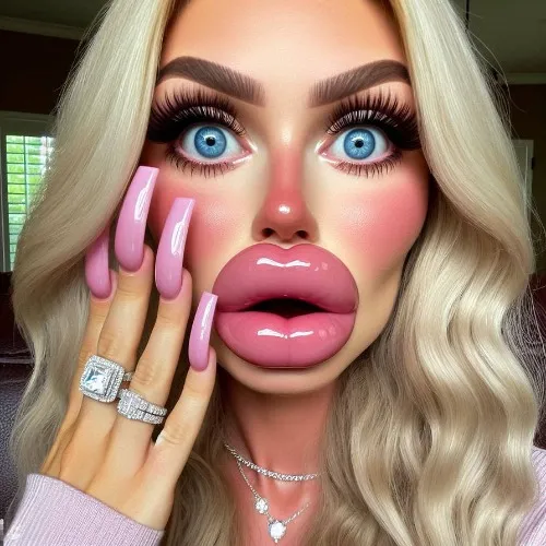 Bimbo Mummy’s Lips and Botox