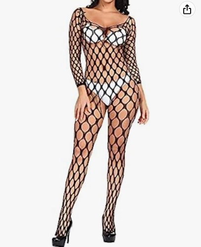 Worldtree Bodystocking Women's Mesh Lingerie Fishnet Bodysuit Boy Stockings Ladies Black Babydoll Free Sexy Dress : Amazon.com.au: Clothing, Shoes & Accessories