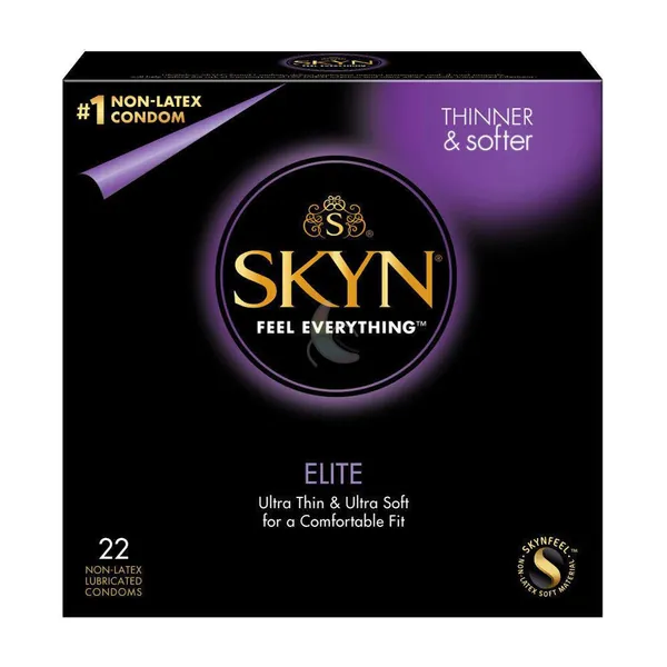 LifeStyles SKYN Elite Condoms (Latex-Free) - 22-Pack