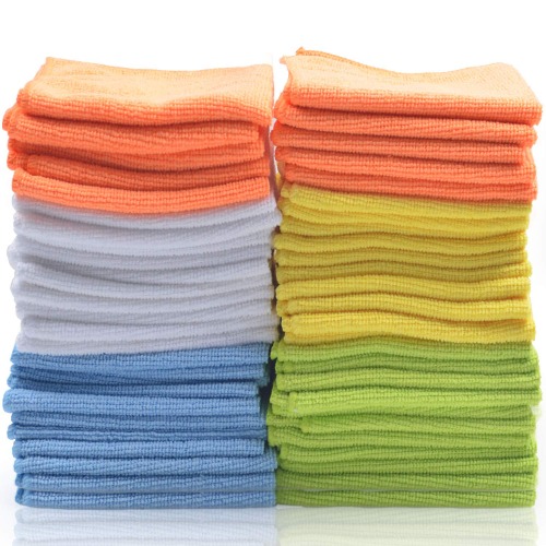 Best Microfiber Cleaning Cloths – Pack of 50 Towels - 