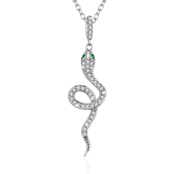 GDDX Snake/Butterfly/Horse/Owl Heart Pendant Necklace Animal Sterling Silver Dainty Birthday Jewellery Gifts For Women