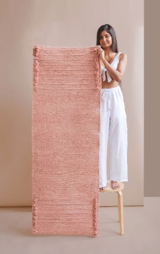 Yoga Mat | Organic Textile | Rose