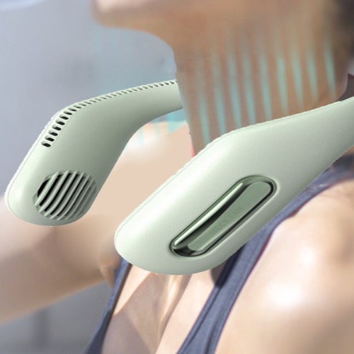 Cool Collar Hands Free Neck Fan - MINT GREEN