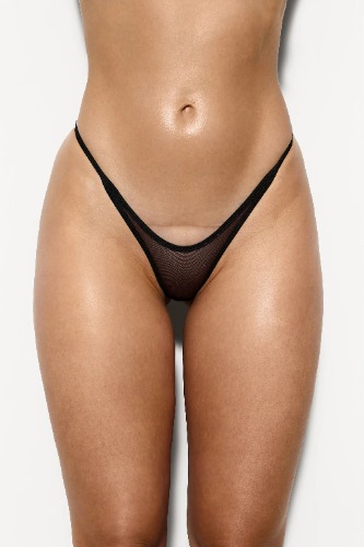 Joan G-String Panties in Mesh - S