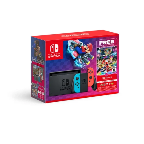Consola Nintendo Switch 2023 32 GB Negra 2 Joy Con + Mario Kart 8