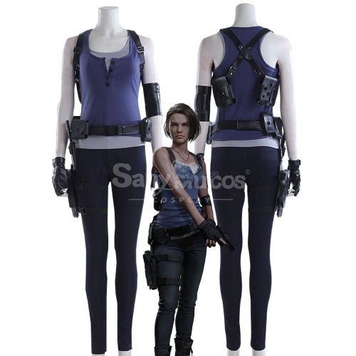 Game Resident Evil 3 Remake Cosplay Jill Valentine Cosplay Costume - M