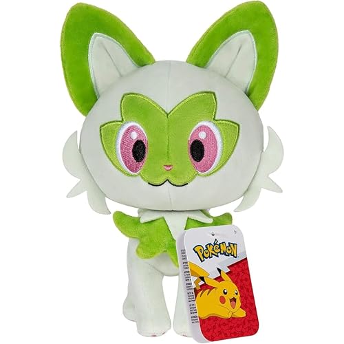 Pokémon Sprigatito Plush - 8-Inch Pokemon Plush with Authentic Details - Spirgatito