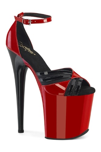 FLAMINGO-884 Red Patent Sandal | Red / 9 / Patent