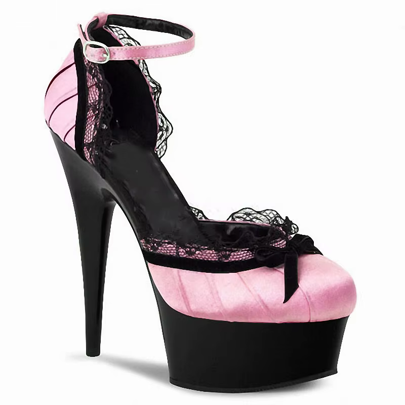 15cm Platform Women Bridal Sexy Shoes For Women High Heels Big Size 6Inch Fetish Heels Gothic Stripper Model Nightclub Catwalk - AliExpress 322
