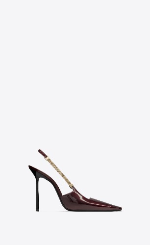 blake slingback pumps in patent leather