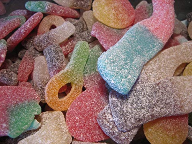 Vegetarian Sour & Fizzy Sweet Assortment (1kg)