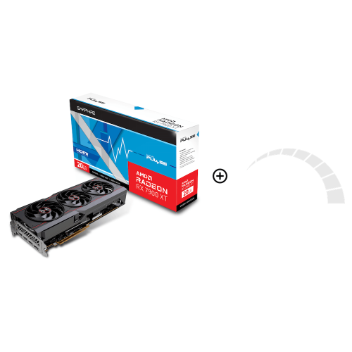 Sapphire Radeon RX 7900 XT Pulse 20GB GDDR6 PCI-Express Graphics Card