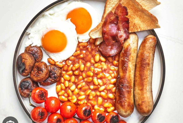 Breakfast for a king! 