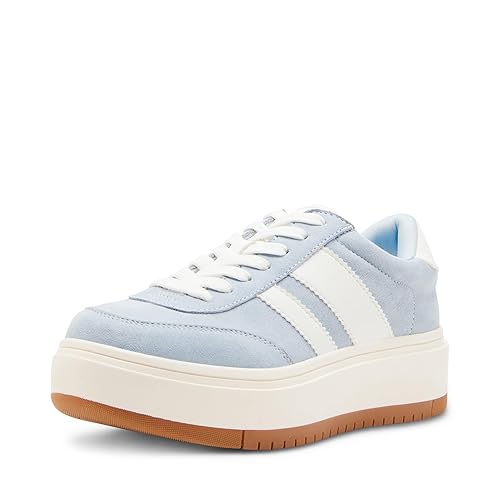Madden Girl Women's Navida Sneaker - 9 - Light Blue