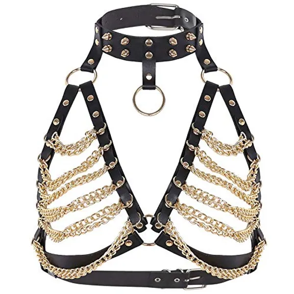 WhOpro underkläder svart set bur bh sexiga underkläder goth sexig korsett underkläder set