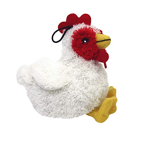 Multipet Look Who's Talking Dog Toy, Chicken - Chicken