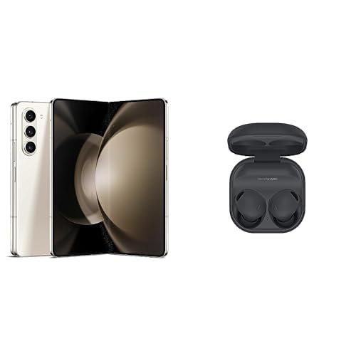 SAMSUNG Galaxy zFold⁵ "512GB, Cream) ʷ/ɢᴀʟᴀxʏʙᴜᴅs²ᴘʀᴏ