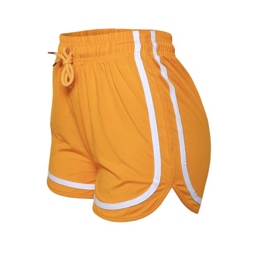 VALINNA Athletic Workout Gym Yoga Running Fitness Sports Shorts for Women Lounge Short Pants - Small-Medium W-2yellow