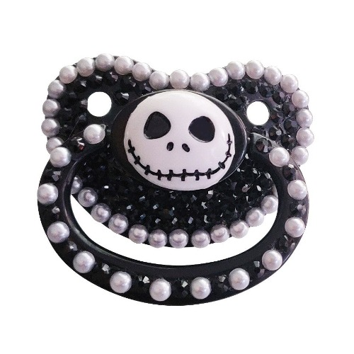 Skelly Deco Pacifier - Skeleton Only