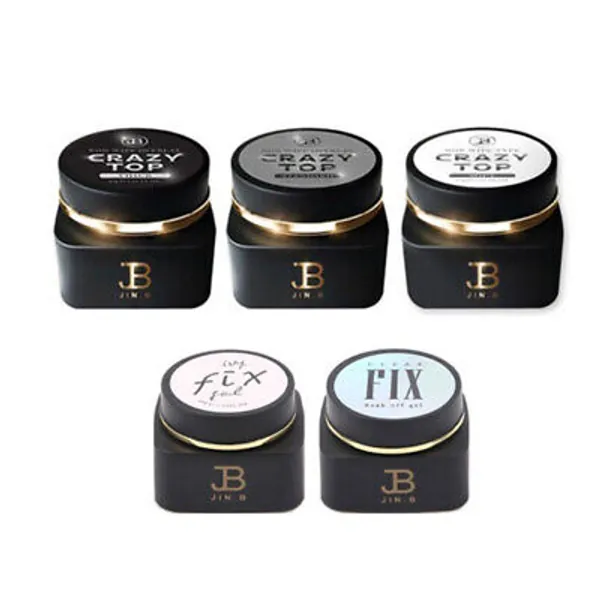 Gracia X JIN B Non Wipe Crazy Top Gel Series 25g  Soft Standard Thick K-Beauty  | eBay