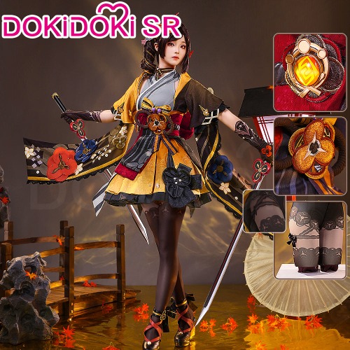 DokiDoki-SR Game Genshin Impact Cosplay Chiori Costume Fontaine