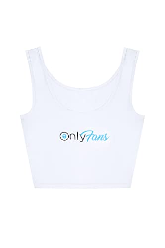OnlyFans Crop Tank - One Size - Classic White