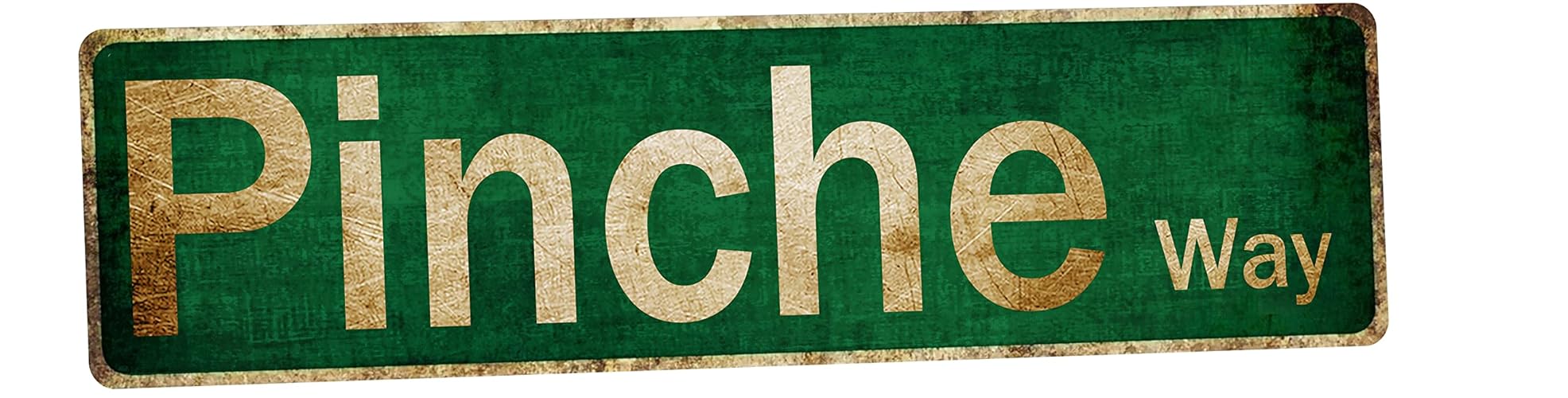 SNOWANG Decor Pinche 4 x 16 Inch Vintage Tin Signs Funny Street Metal Signs for Home Wall Bar Man Cave (Pinche) - Pinche