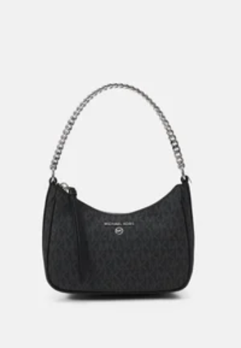 JET SET CHARM CHAIN POUCHETTE - Kézitáska - black