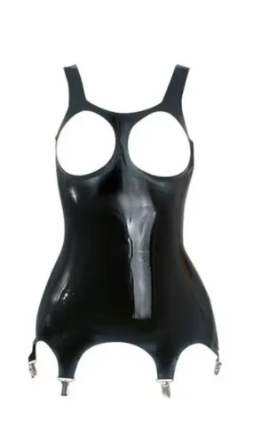 LATEX BASQUE - BLACK