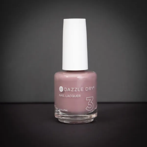 Dazzle Dry Nail Lacquer - Visionary, a semi-sheer, blushed neutral crème. (0.5 fl oz) - Visionary 0.5 Fl Oz (Pack of 1)
