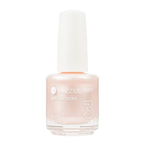 Dazzle Dry Nail Lacquer (Step 3) - Endearment - A pale pink frost. Full coverage frost. (0.5 fl oz)