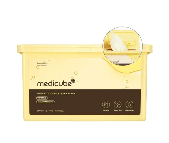 Medicube Deep Vita C Daily Quick 30 Sheet Masks