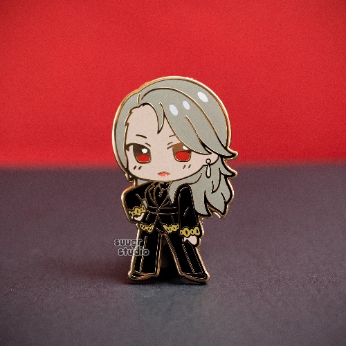 P5 Sae "The Judgement" Hard Enamel Pin - [A Grade] / Locking Clasp