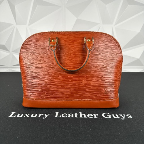 Louis Vuitton Brown Epi Alma PM (MI1916)