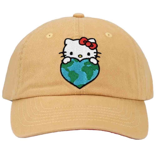 Hello Kitty Mother Earth Embroidered Hat