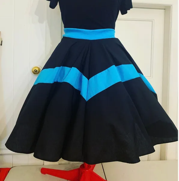 The Wing Full Circle Rockabilly Skirt