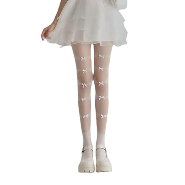 Sahabowi Women Tights, Sheer High Waist Pantyhose, Vintage Control Top Stockings, Siwa 2