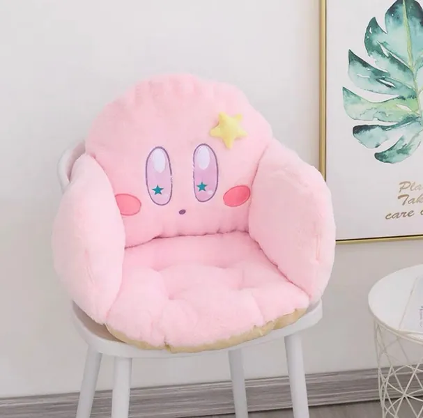 Cartoon kirby cushion