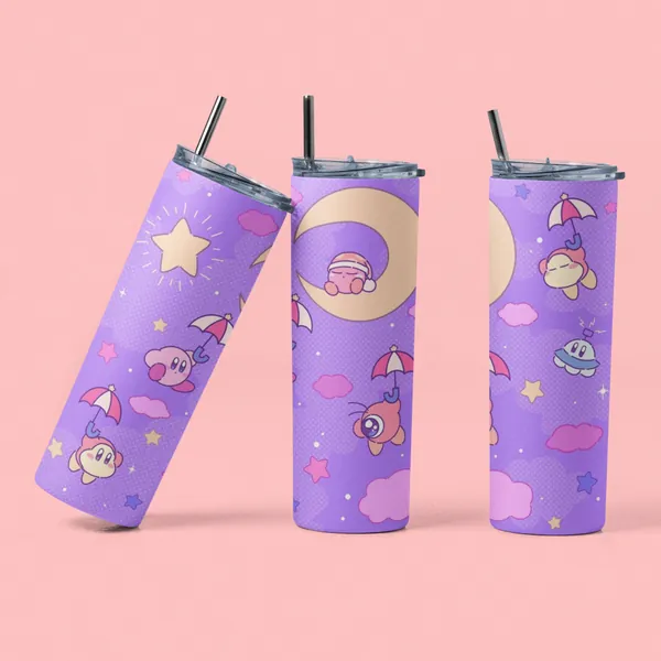Kirby Moon Tumbler