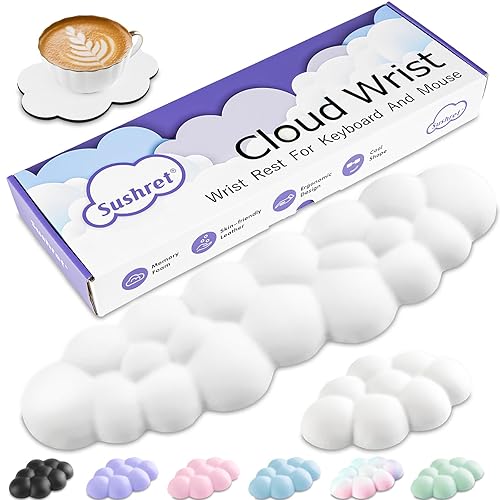 Sushret Cloud Wrist Rest Keyboard