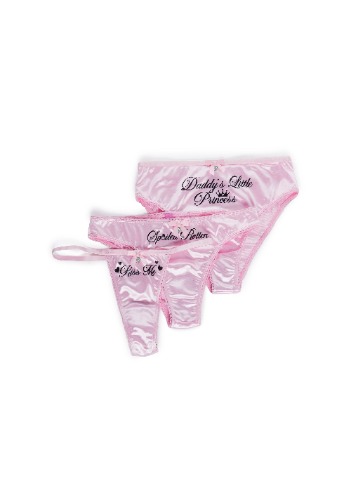Princess Streak Panty Pack | PINK / Medium
