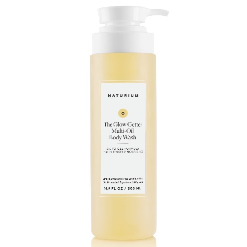 Naturium The Glow Getter Multi-Oil Hydrating Body Wash, Gentle Cleanser, 16.9 oz - Glow Getter Multi-Oil Hydrating