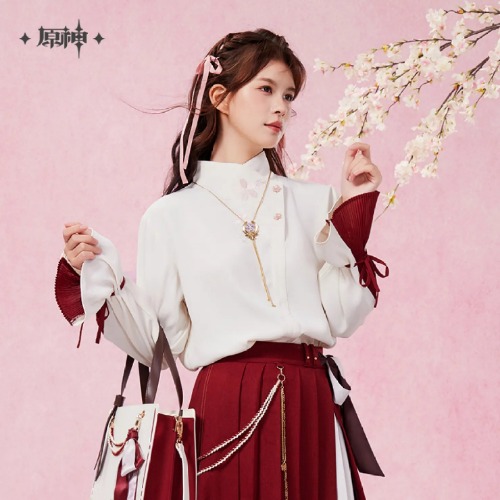 [OFFICIAL] Yae Miko Impression Series - Long Sleeved Shirt | XL