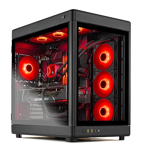 Skytech Gaming Prism Gaming PC, Ryzen 7 7800X3D 4.2 GHz, RTX 4080, 1TB NVME Gen4, 32GB DDR5 RAM RGB, 1000W Gold ATX 3.0 PSU Wi-Fi, Win 11 Home, RGB-Keyboard and RGB-Mouse Included - 7800X3D | 4080 16G
