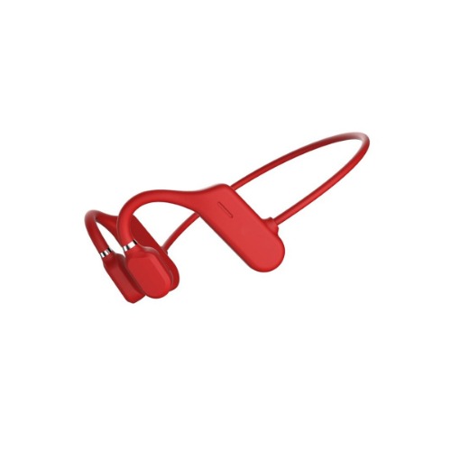 Open Ear Induction Stereo Wireless Headphones - RED